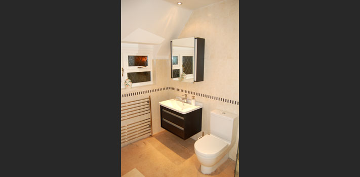 Fitted bathroom